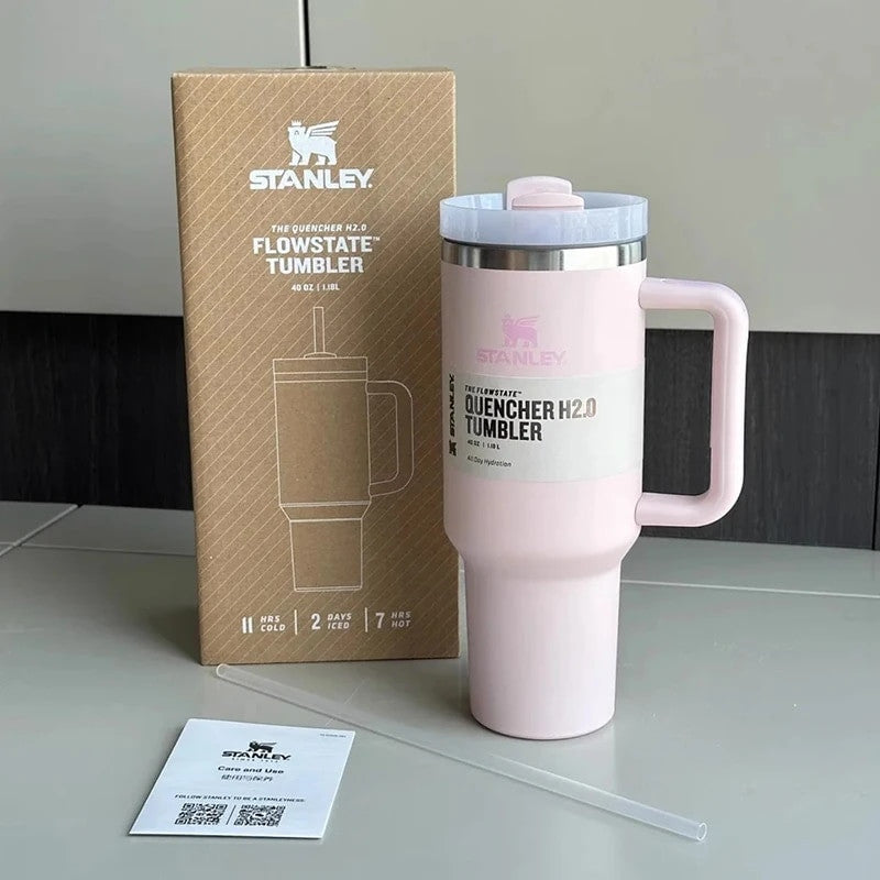 𝐒𝐭𝐚𝐧𝐥𝐞𝐲 𝟒𝟎𝐨𝐳 𝐂𝐨𝐟𝐟𝐞𝐞 𝐂𝐮𝐩 𝐓𝐮𝐦𝐛𝐥𝐞𝐫 𝐖𝐢𝐭𝐡 𝐋𝐢𝐝