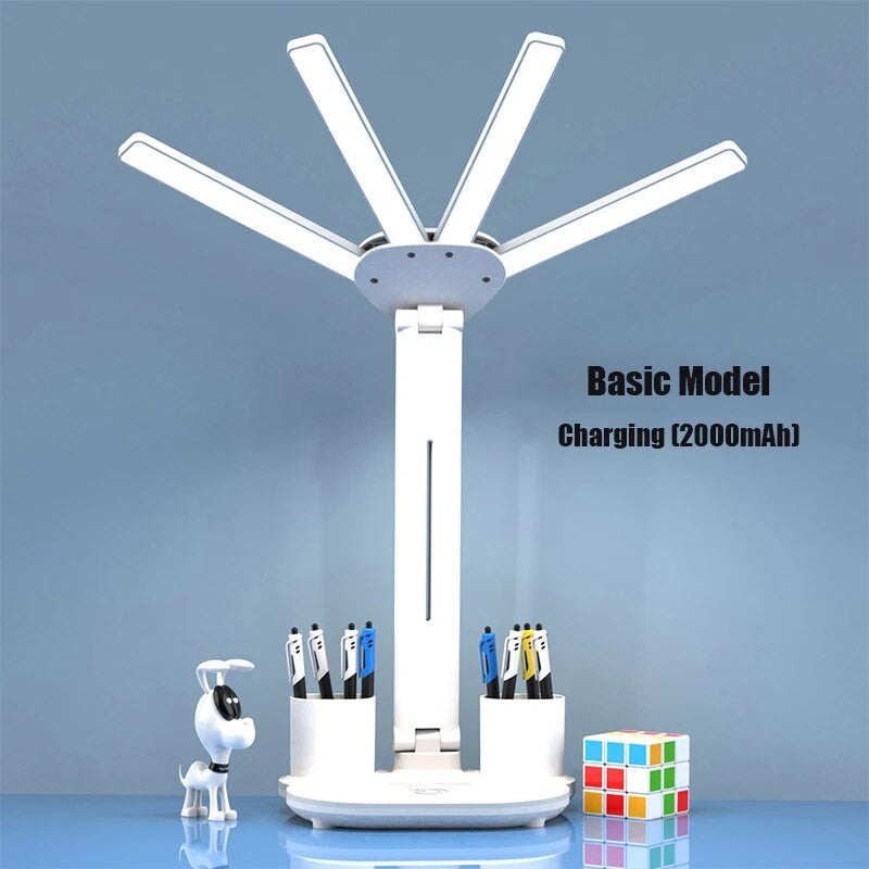 3in1 Multifunction LED 4-Headed Folding Lamp