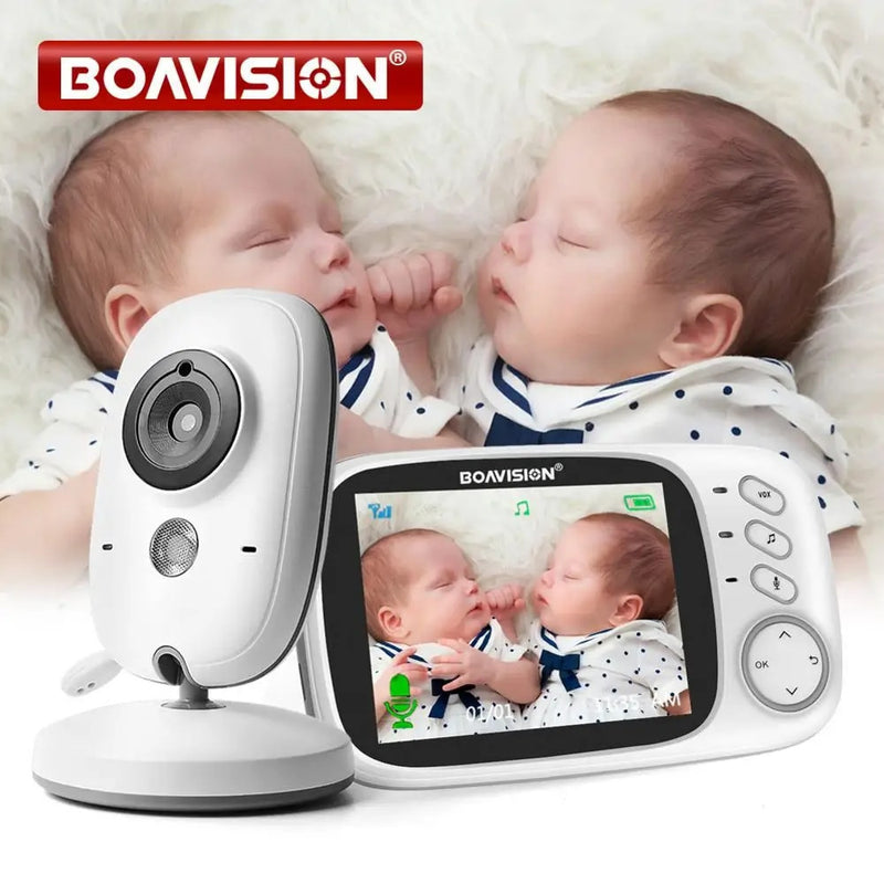 Wireless Baby Video Monitor With 3.2in LCD