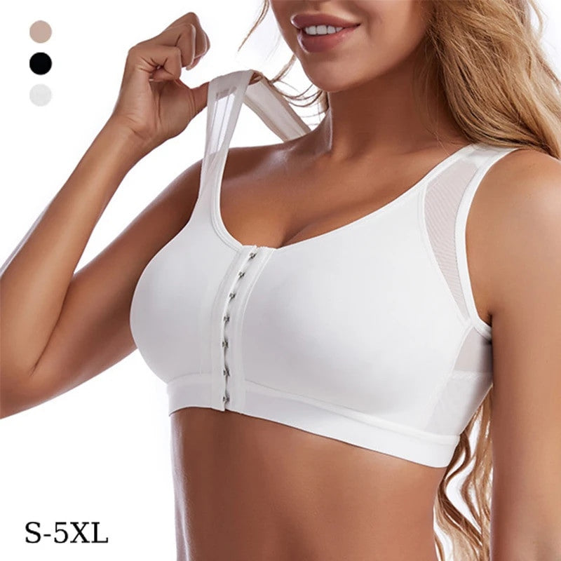 Front Closure Posture Corrector Lift Up Bra