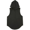 Men's  Fitness Loose Hooded Tank