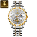 POEDAGAR Luxury Man Waterproof Wristwatch