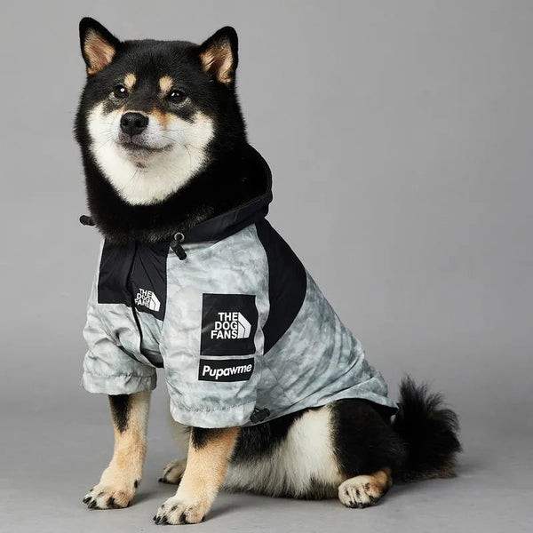 Windbreaker Raincoat Hoodie For Dogs