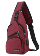 𝐌𝐮𝐥𝐭𝐢-𝐟𝐮𝐧𝐜𝐭𝐢𝐨𝐧𝐚𝐥 𝐒𝐡𝐨𝐮𝐥𝐝𝐞𝐫 𝐁𝐚𝐠 𝐖𝐢𝐭𝐡 𝐔𝐒𝐁 𝐂𝐡𝐚𝐫