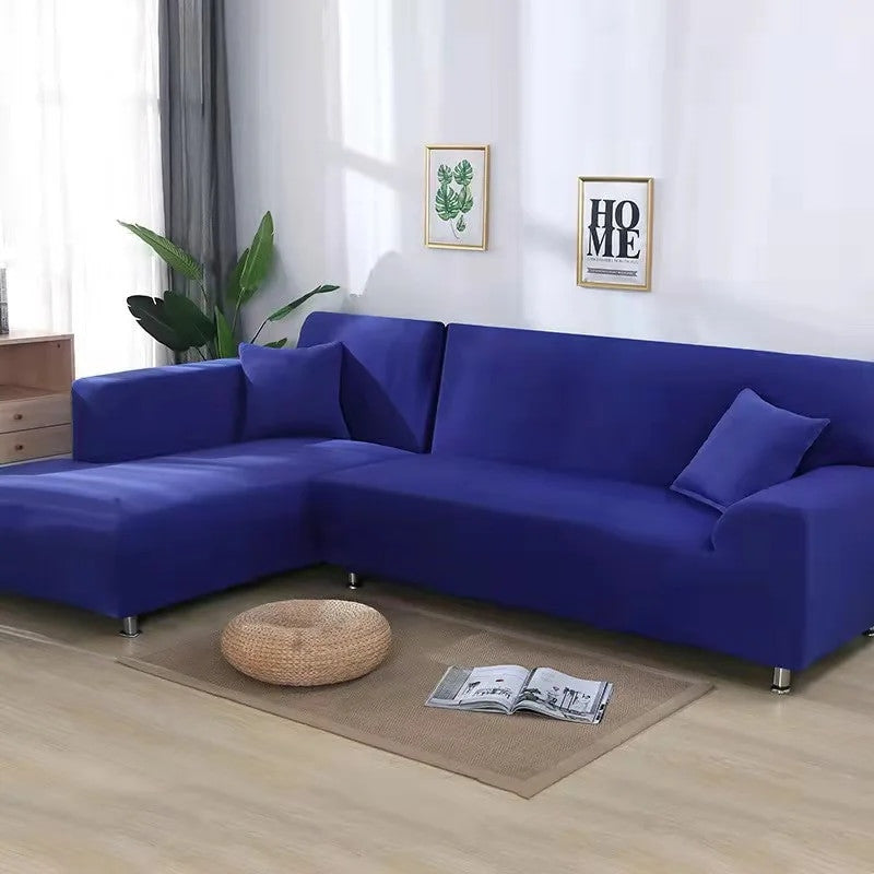 Solid Color Living Room Elastic Sofa Cover