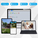 4K Security Surveillance Outdoor Camera System
