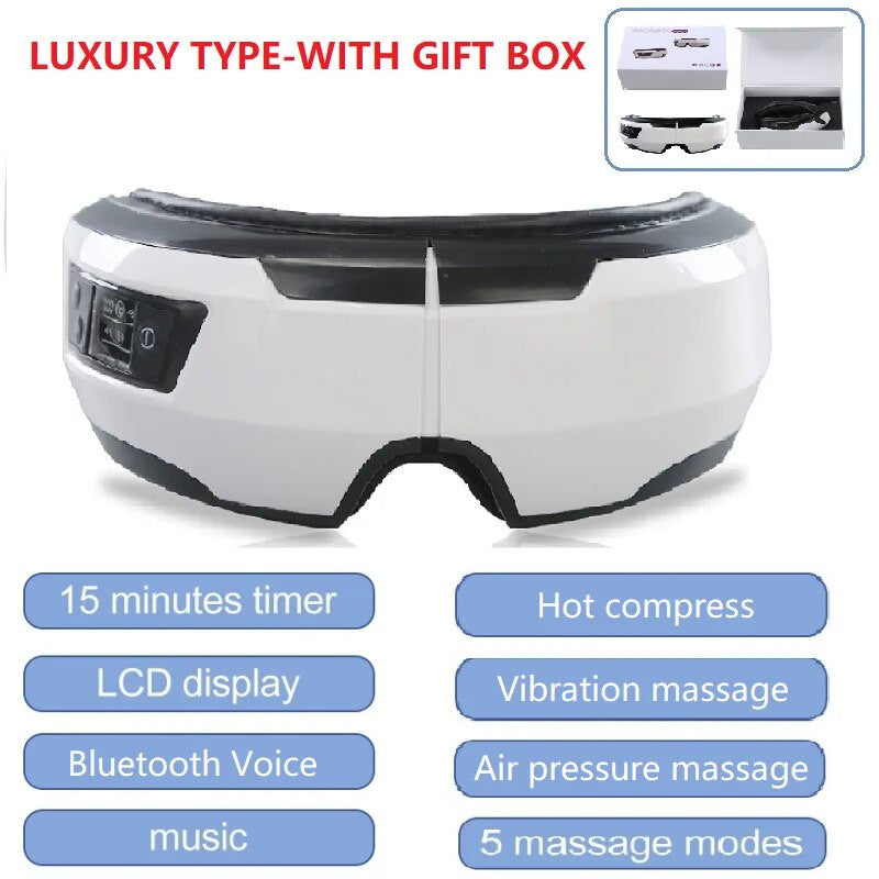 Air Pressure Bluetooth Eye Massager