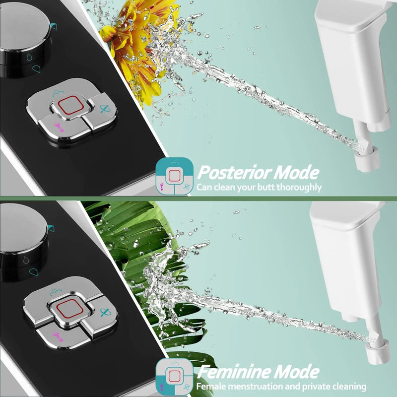Non-electric Self-cleaning Front Rare Toilet Seat