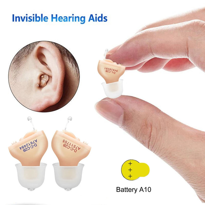 Elderly Invisible Hearing Aids for Deafness