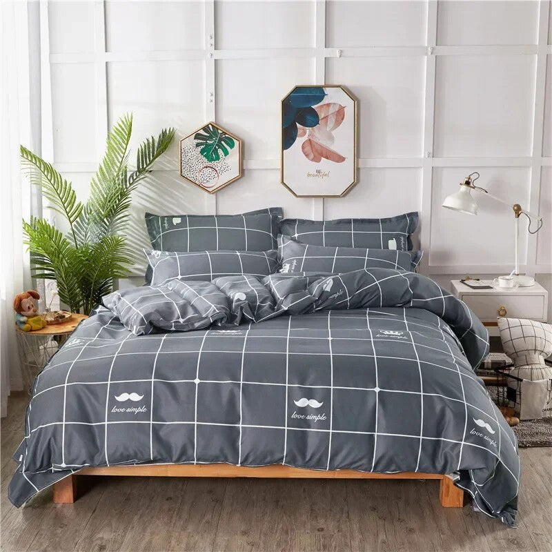 Cartoon Print Double-sided Comforter