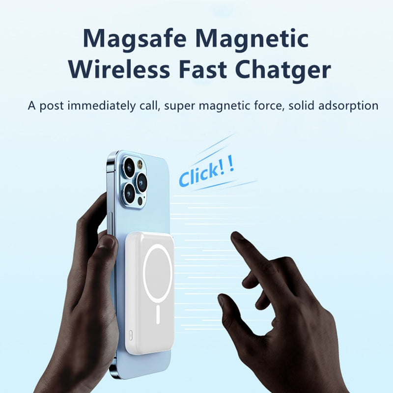 Wireless Portable 4 in 1 Magnetic Power Bank