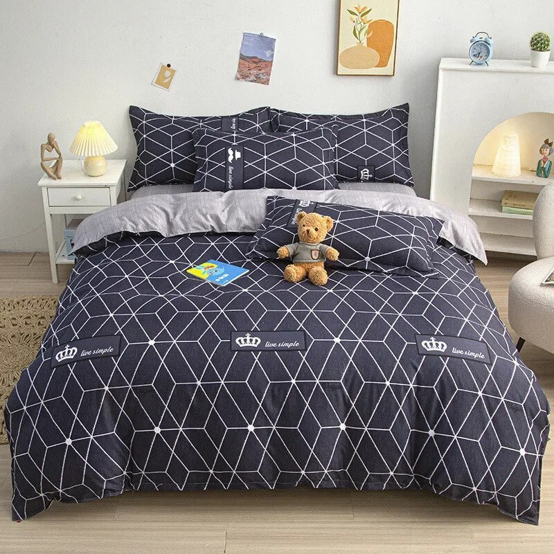 Cartoon Print Double-sided Comforter