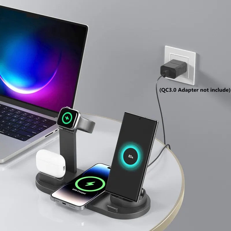 5 In 1 Wireless Charger Dock Station For iPhone