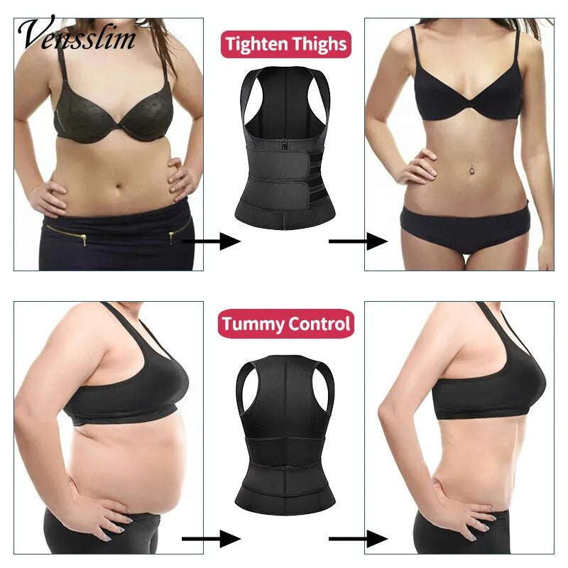 Women's Corset Sauna Sweat Waist Trainer