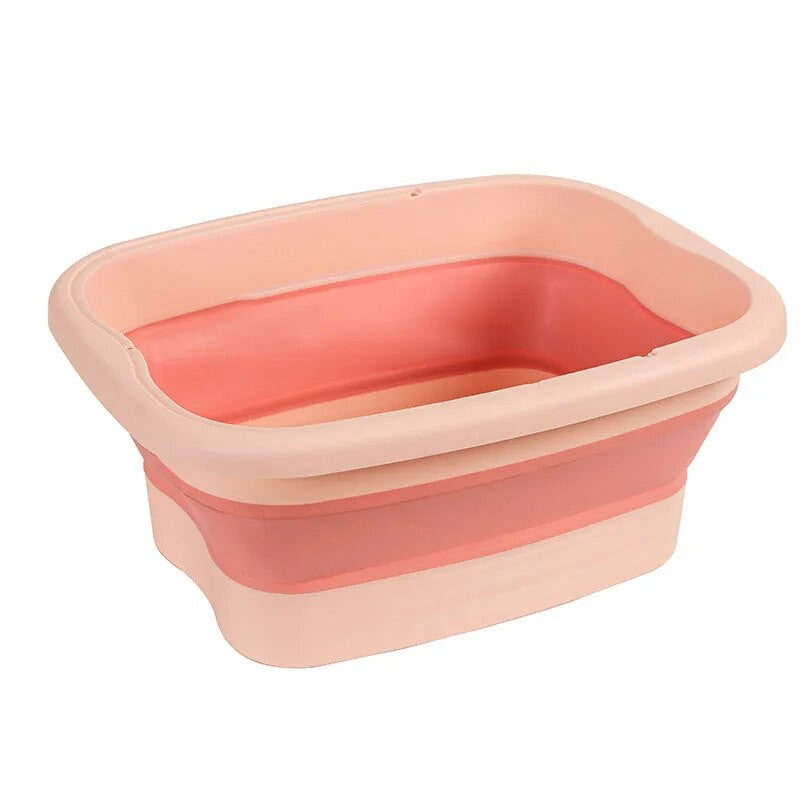 Foldable Footbath Soaking Massage Bucket