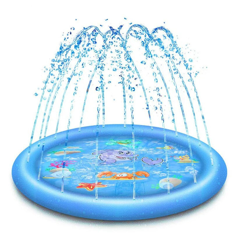 Inflatable Pet Sprinkler Cooling Play Pool