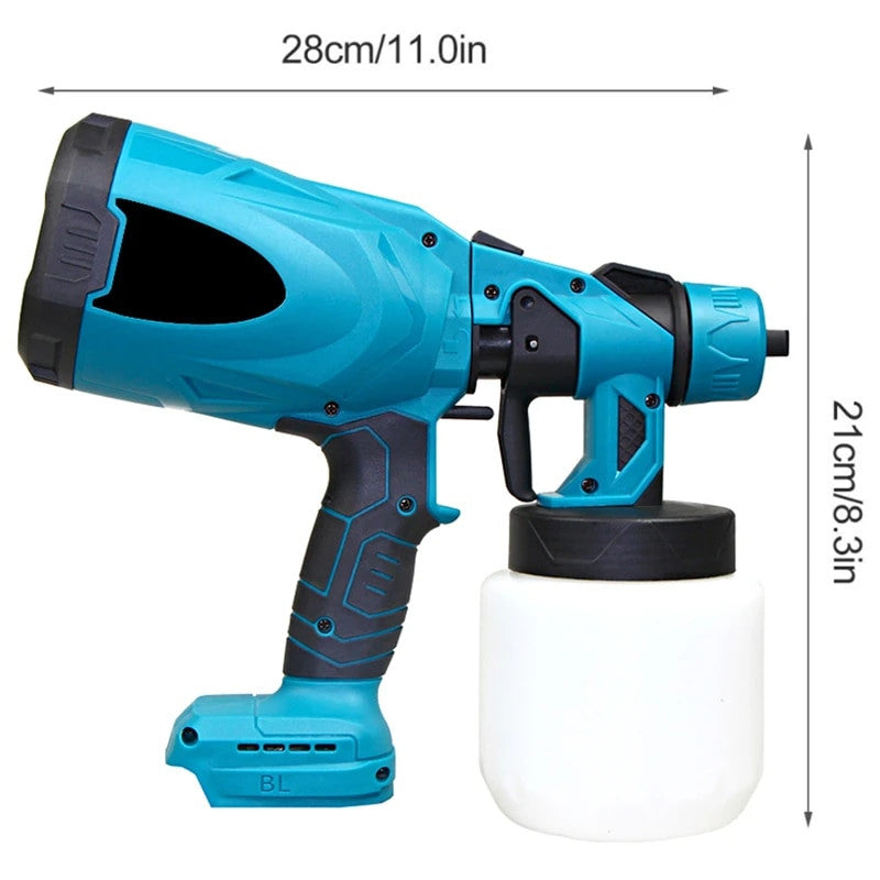 800ML High Power Cordless Electric Spray Gun