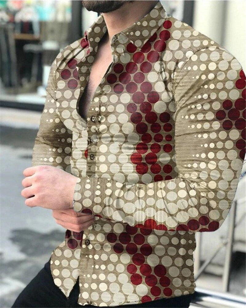 Hawaiian 3d Printed Men Fashion Shirts