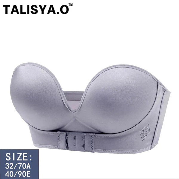 TALISYA.O Strapless Wireless Woman Push-Up Bra