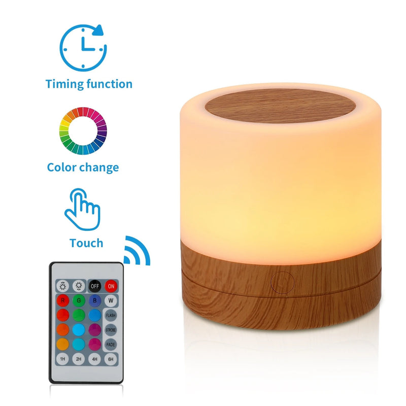 Mini Touch Sensor Bedside Table Lamp