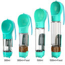 Portable Cat Dog Water Bottle Food Feeder