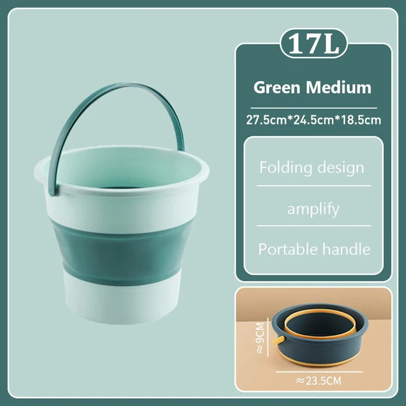 Foldable Footbath Soaking Massage Bucket