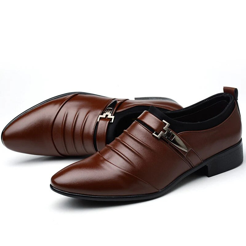 Classic Men's Slip on Dress Shoes