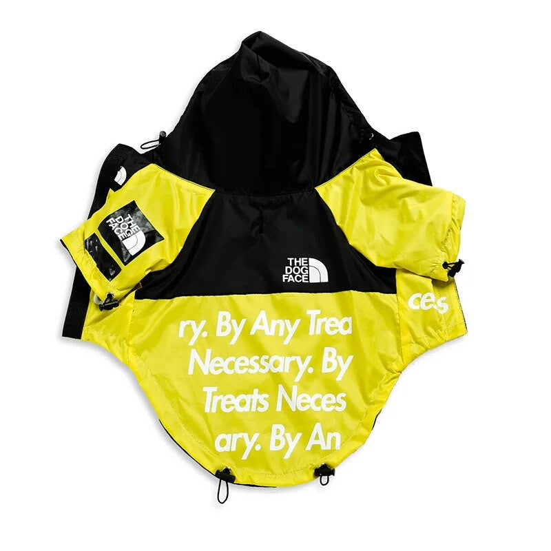 Windbreaker Raincoat Hoodie For Dogs