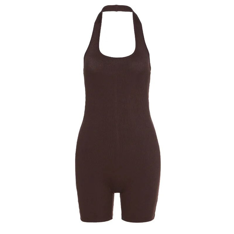 Women's Backless Body Tank Top Bodysuit