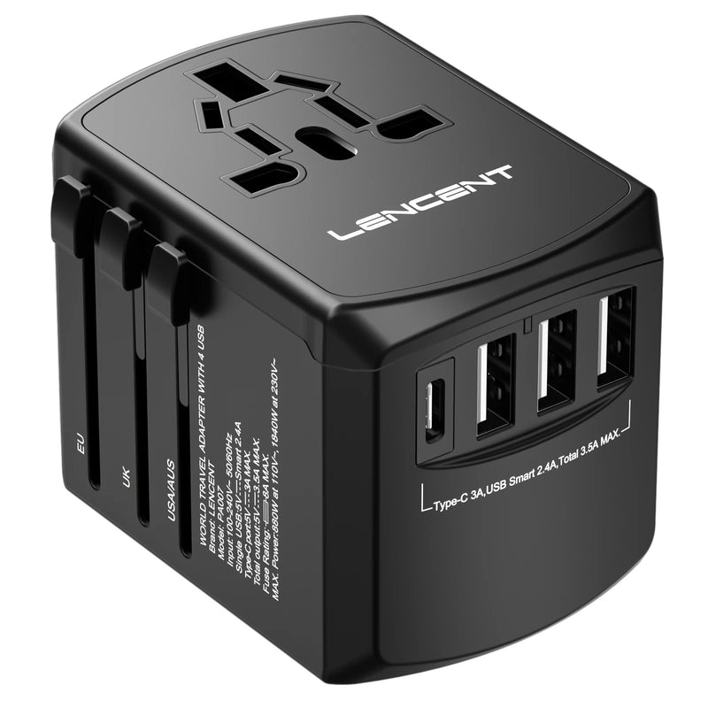 All-in-one Universal Travel Adapter Charger