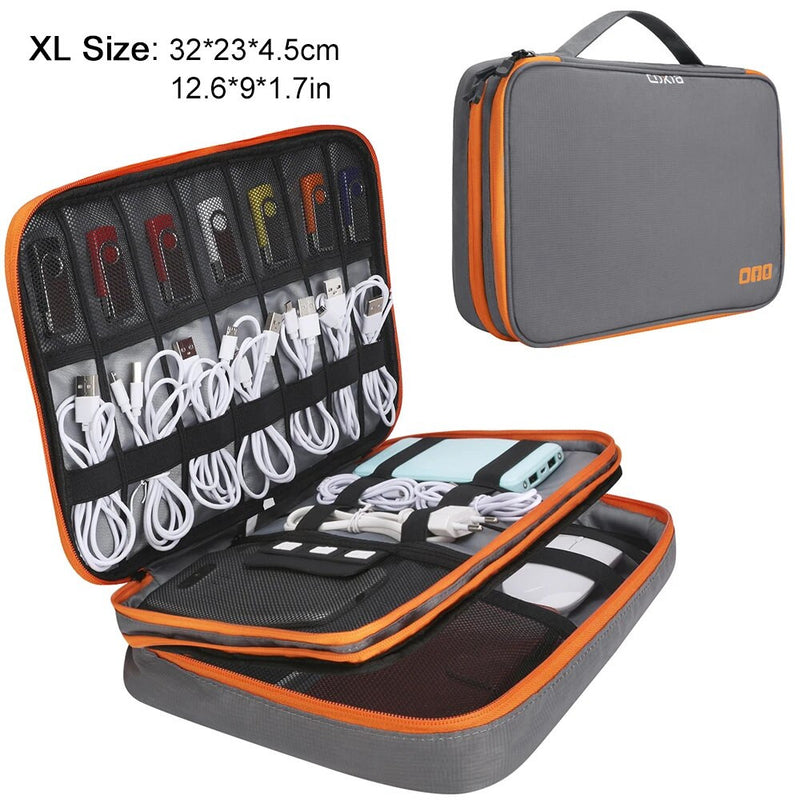 Portable Electronic Accessories Travel Case