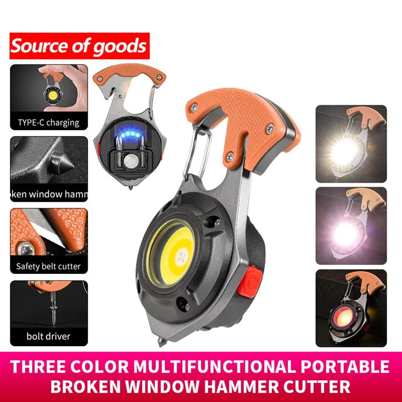 3 Gears Multifunction Rechargeable Flashlight