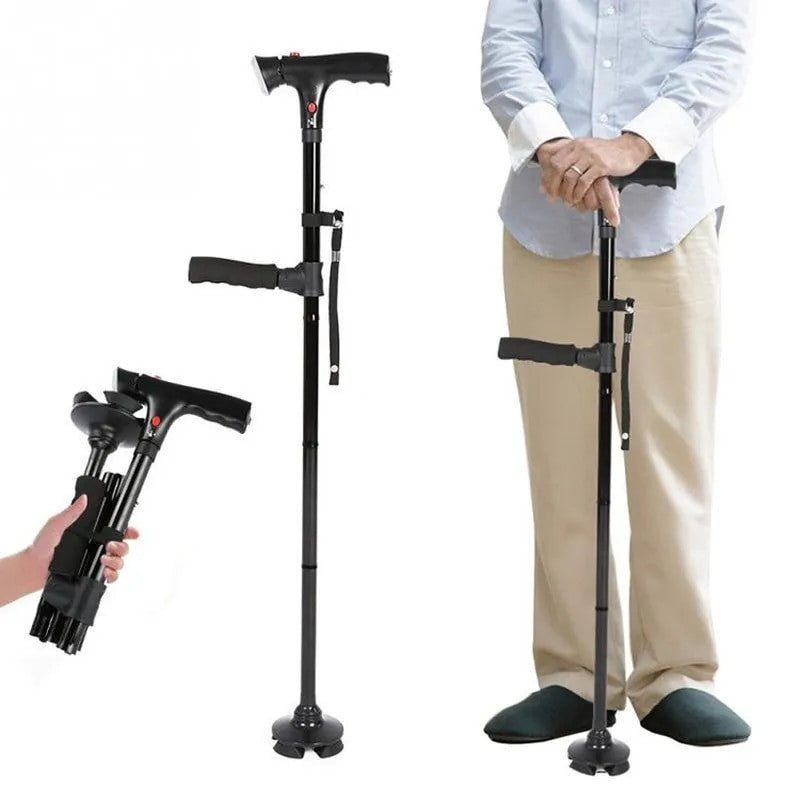 Collapsible Telescopic Folding Cane