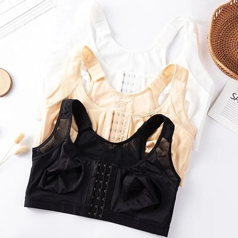 Front Closure Posture Corrector Lift Up Bra