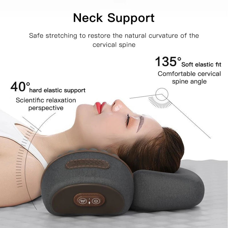 Electric Cervical Pillow Hot Massager