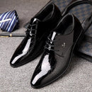 Italian Luxury Patent Leather Oxford Shoes