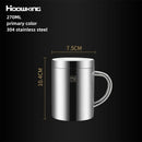 Stainless Steel Double Layer Thermos Cup