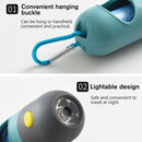Portable LED Light Dog Bags Dispenser