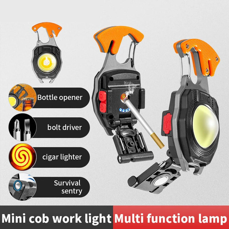 3 Gears Multifunction Rechargeable Flashlight