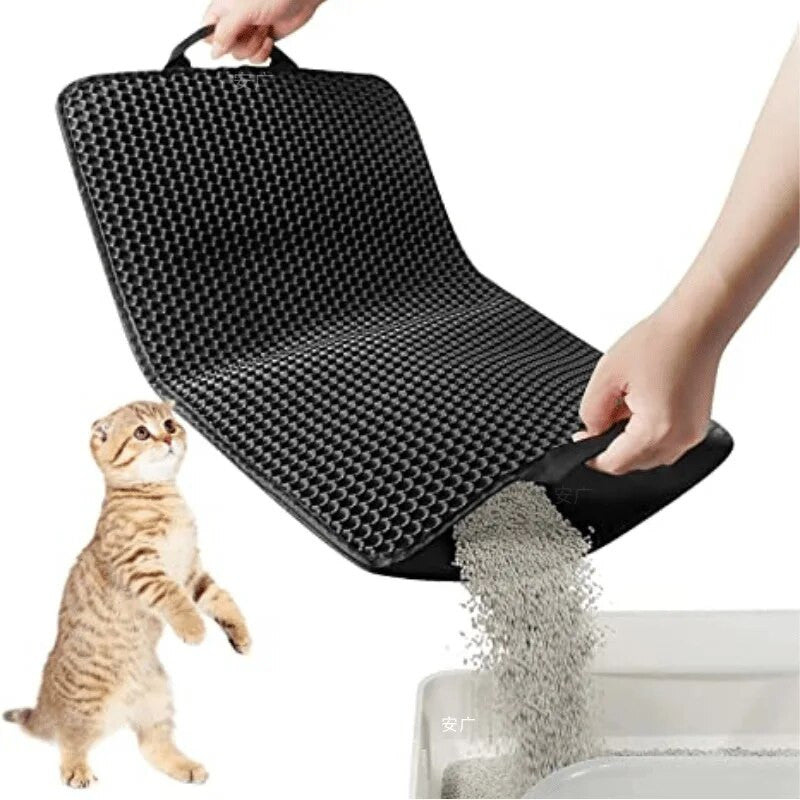 Waterproof Pet Cat Litter Double Layer Mat