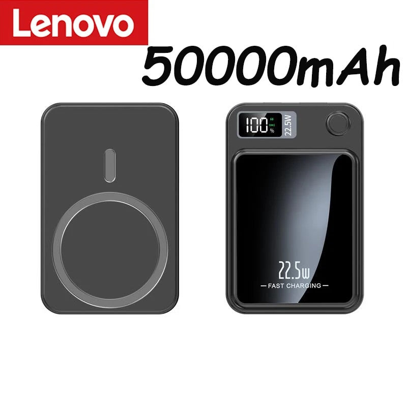 Portable Lenovo 30000mAh Fast Charge Power Bank