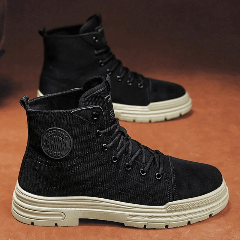 CYYTL Men's Canvas Winter Boots