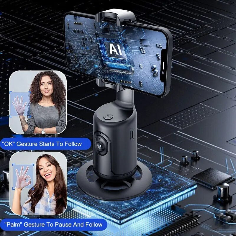 Intelligent Ai Mini Selfie Auto Tracking Stick