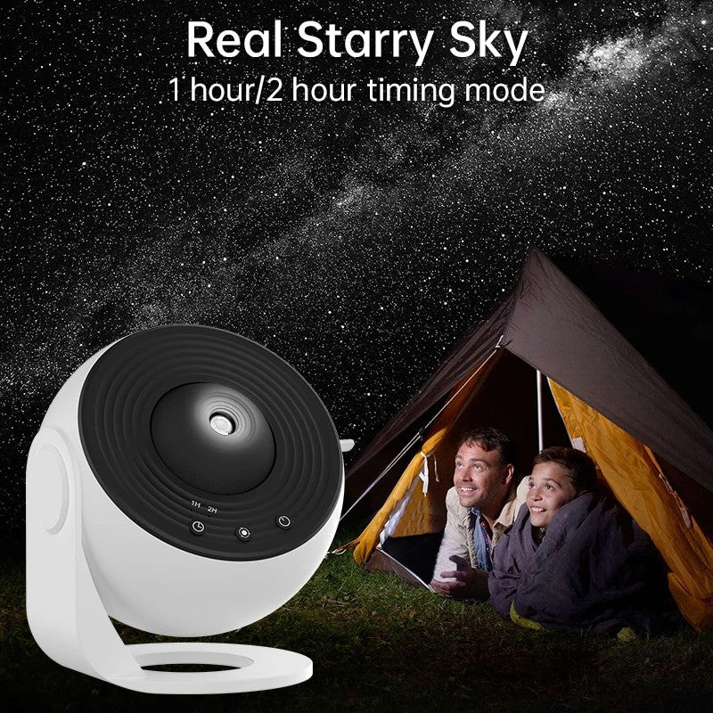 360° Rotate Night Light Galaxy Projector