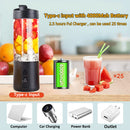 Portable Mini Electric Fruit Juicer Blender