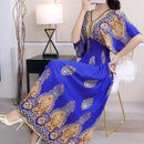 Casual Elegant Bohemian Style V-neck Dress