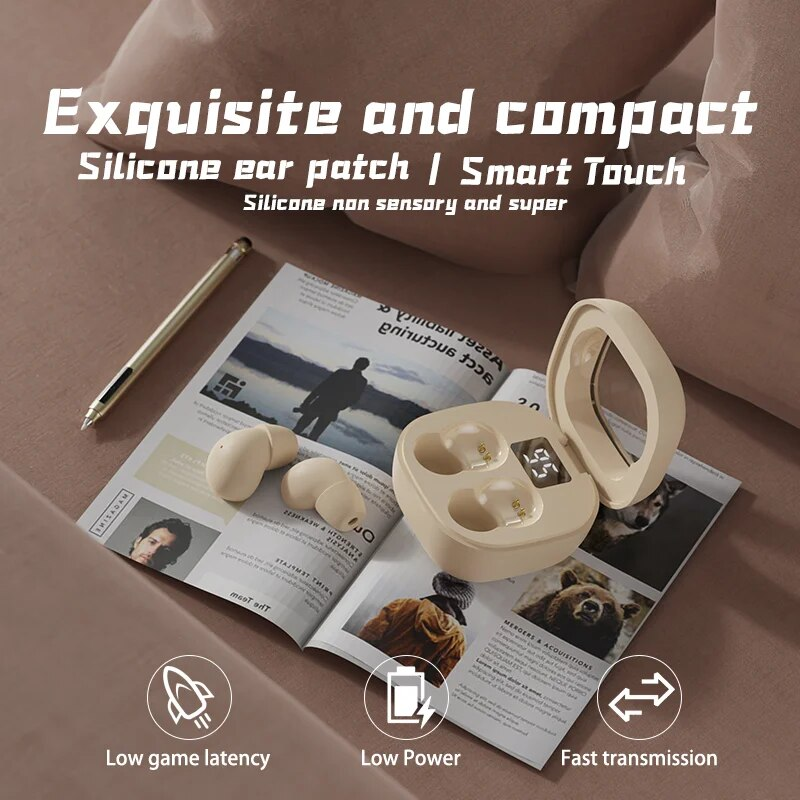 Mini Bluetooth Wireless Headphones Invisible Ear-buds