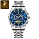 POEDAGAR Luxury Man Waterproof Wristwatch