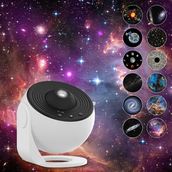 360° Rotate Night Light Galaxy Projector