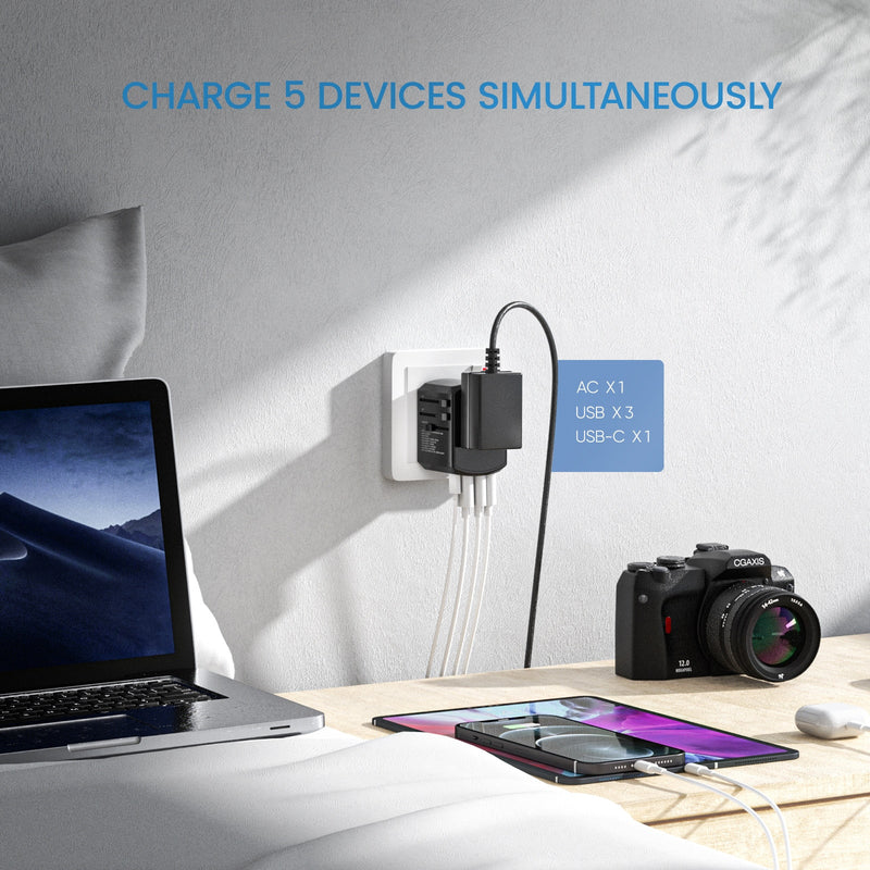 All-in-one Universal Travel Adapter Charger